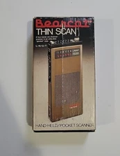 Vintage Bearcat Thin Scan Model BC Four Six TS Scanner