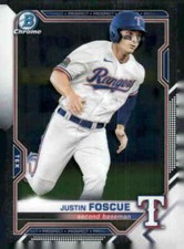 2021 Bowman Chrome #BCP-41 Justin Foscue