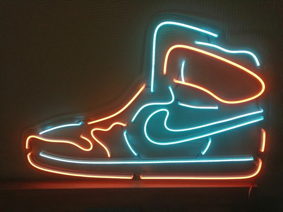 Custom Sneakers LED Neon Sign, Birthday Gift, Kids, Wall Art Deco | eBay