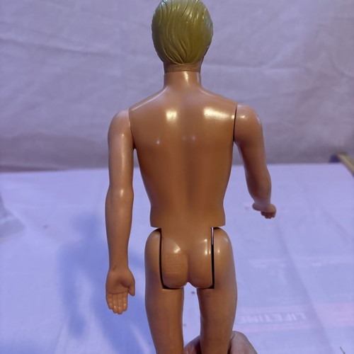 Vintage Barbie Ken Doll Molded Blonde Hair Blue Eyes Mattel 1983 1968 - Picture 6 of 11