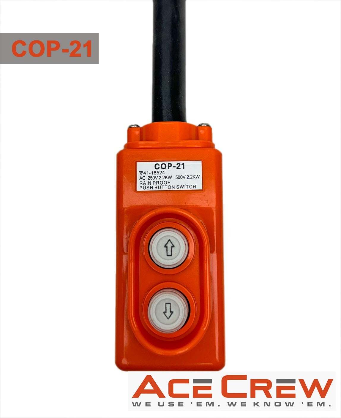 Hoist Crane Switch COB 21 Forward & Reverse, Up & Down, 500 Volt up to 3HP