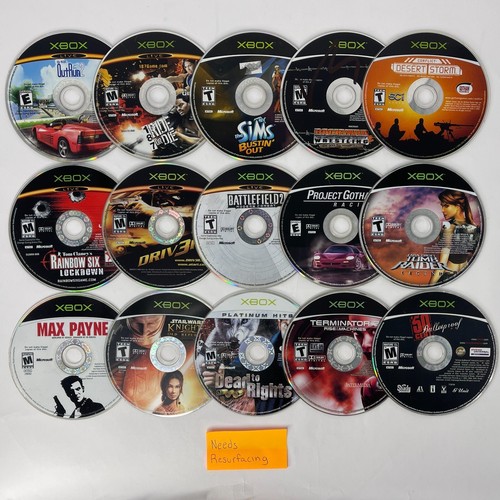 PlayStation 1 (PS1) | Xbox Games Lot of 29 Disc Only - NEEDS RESURFACING - Picture 3 of 4