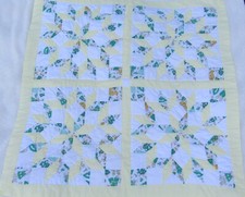 Quilt Doll Making Pattern Handmade Joycer Baby Blanket Yellow Washable Vintage