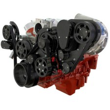Cvf Chevy Ls Procharger P1sc Fead Serpentine System W Ps And Alternator Black Cvf Chevy Ls Procharger P1sc Fead Serpentine System W Ps And Alternator Black