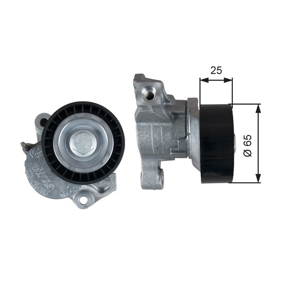 Multifr. Riemenspanner VW 1.4TDI 14--image