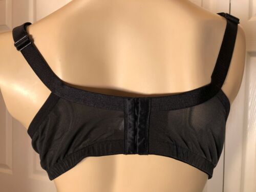 VOGLO 44B Black 44 B Seamless Lined Wire Free Bra - Picture 4 of 7