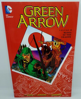 Brand New! Green Arrow TPB #4 Blood of the Dragon Series 1988 DC Comics Mint!  