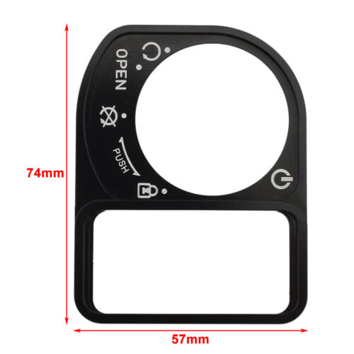 Ignition Lock Switch Cover Trim Black For Honda PCX160 150 125 ADV150 Black - Picture 12 of 12