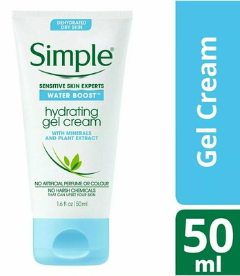 simple gel cream ingredients