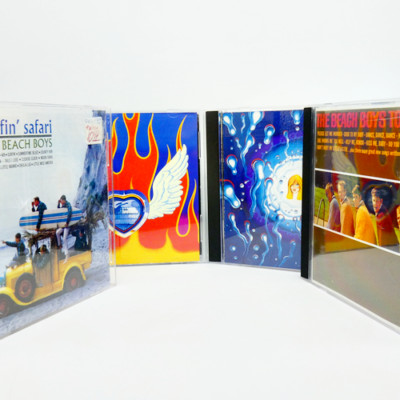 THE BEACH BOYS 4 CD Lot Surfin Safari Today Good Vibrations Disc 1 & 2 Ex Cond