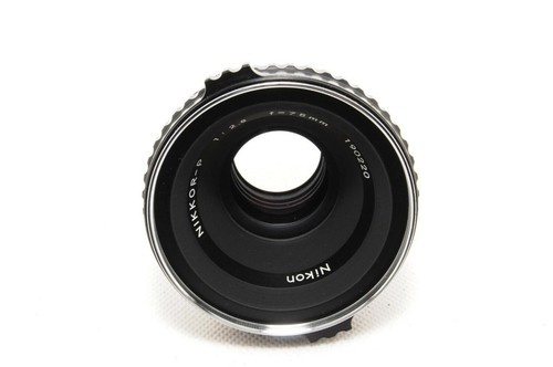 *EX* Nikon Nikkor P 75mm F/2.8 Lens For Bronica S2 S2a Filter & Cap From Japan - Picture 5 of 8