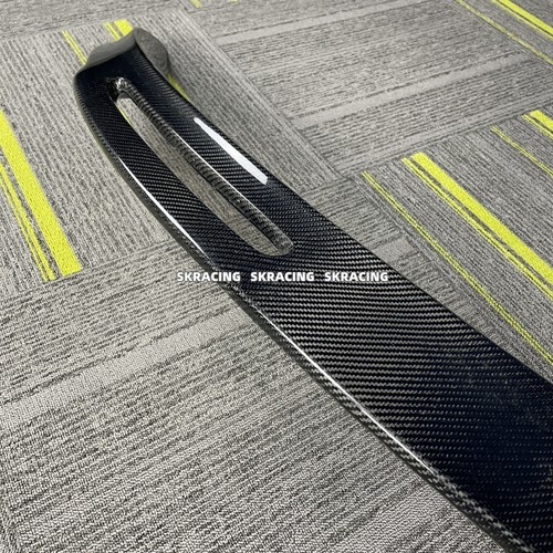 For Tesla Model Y 2020-2022 Real Carbon Fiber Rear Trunk Spoiler Wing New Style - Picture 17 of 23