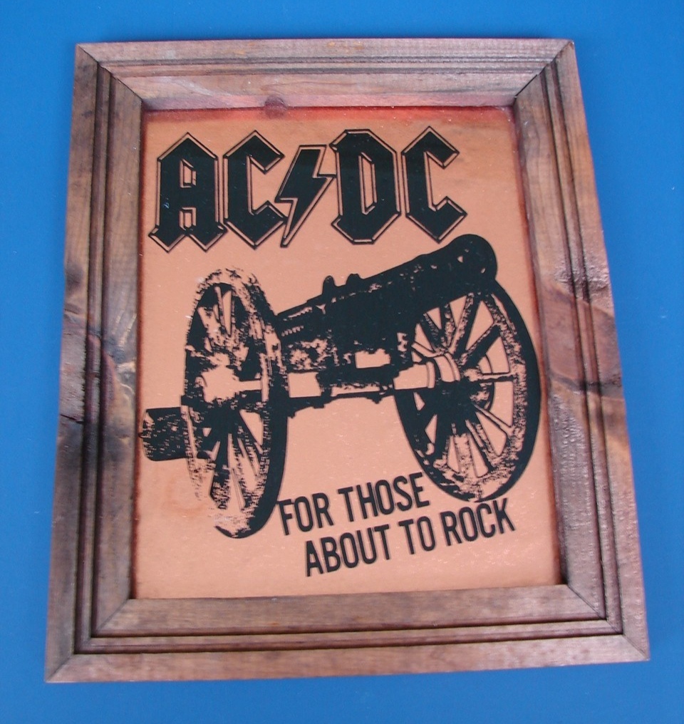 アート・オブ・アクサン ~ アクサンの芸術 ACCENT (55CD Box) 1981 Carnival Prize Mirror Foil Wood Framed Glass AC/DC For Those