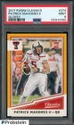 2017 Panini Classics Glossy #274 Patrick Mahomes II Chiefs RC Rookie PSA 9 MINT