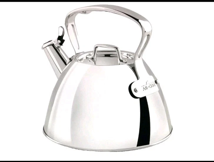 All-Clad Metalcrafters 2-Quart Stainless Steel Whistling Tea Kettle NEW IN BOX