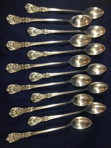 Reed & Barton Francis 1 - 7 5/8" Iced Tea Spoon - Sold Individually - Sterling