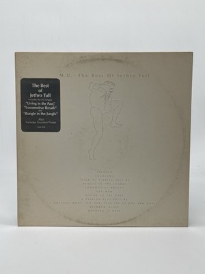 M.U. THE BEST OF JETHRO TULL 12'' LP VG VINYL RECORD w/HYPE STICKER EMBOSSED 1975