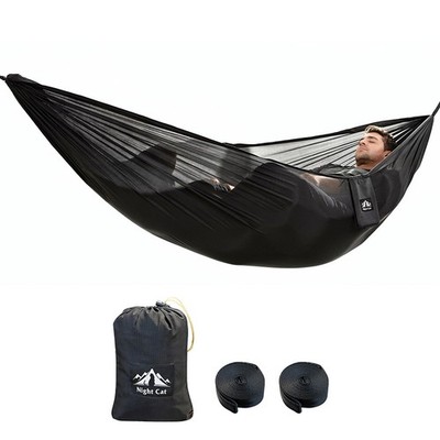Quick Setup Camping Hammock, Ultralight & Portable for Solo Outdoor Adventures