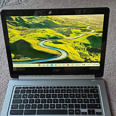 Acer Chromebook 13,1 Zoll FHD MediaTek MT8173C Chrome OS Silber/Schwarz HDMI
