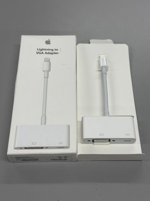 Genuine Apple Lightning to VGA Adapter MD825AM/A A1439 Open Box Original OEM