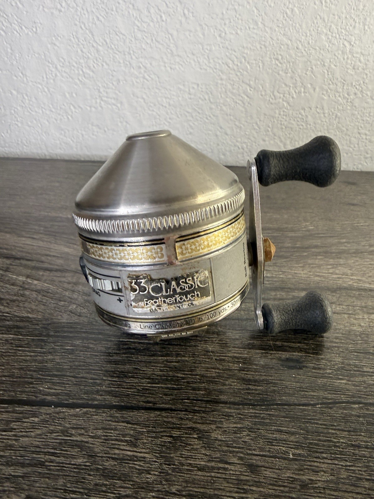 Vintage Zebco 33 Classic Feathertouch Reel