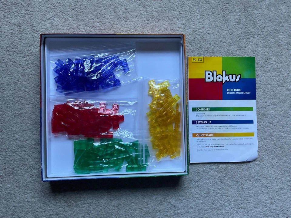 Blokus Board Game - Mattel 2013 - 100% Complete with all pieces - Family Game - Image 3 of 4