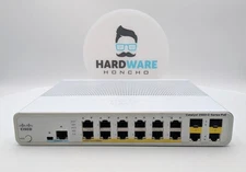Cisco WS-C2960C-12PC-L Catalyst 2960-C Compact 12-Port PoE Fast Ethernet Switch