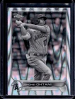 2022 Topps Chrome Sonic Shohei Ohtani Black & White RayWave #1 Angels