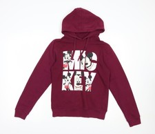 Womens UK Size 6 Primark Purple Pullover Hoodie
