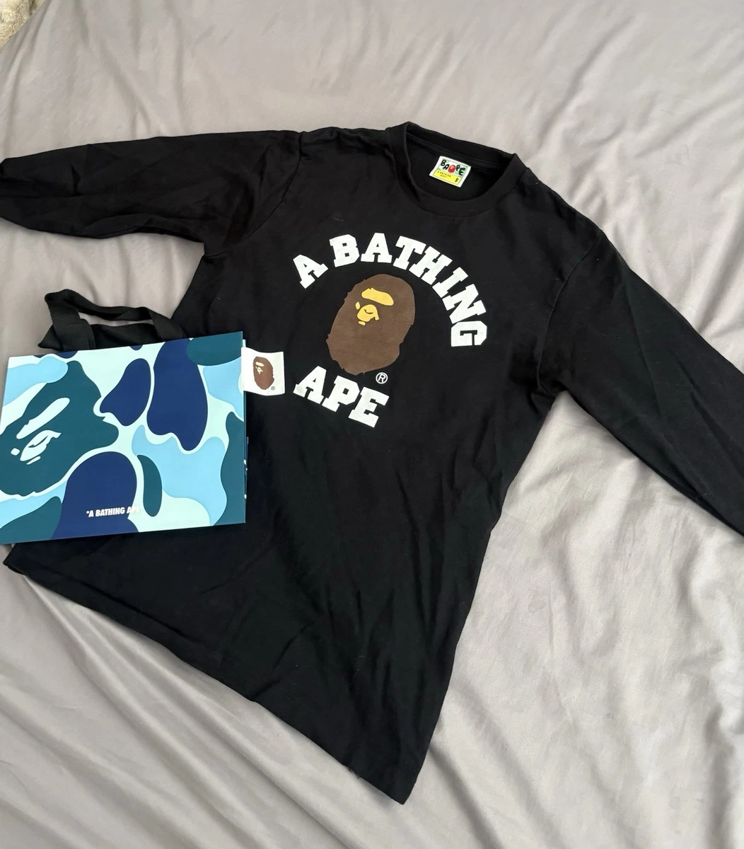 A Bathing Ape Long Sleeve T-Shirts for Men for sale - eBay