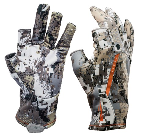 Sitka Men's Fanatic Whitetail Optifade Elevated II Camo Hunting Gloves Large - Afbeelding 3 van 5