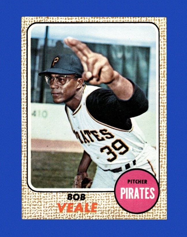 1968 Topps Set-Break # 70 Bob Veale EX-EXMINT *GMCARDS*