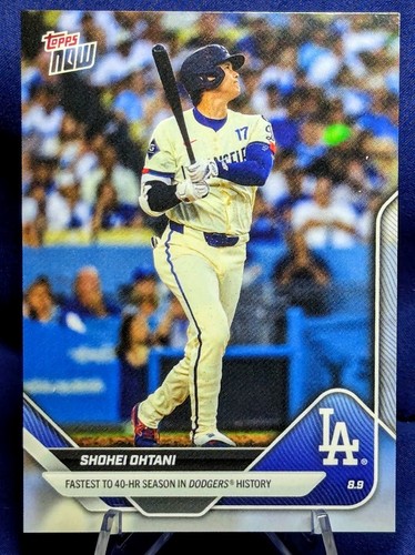 Shohei Ohtani 2025 Topps Now MLB #537 Los Angeles Dodgers