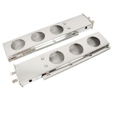 Stainless Steel Mud Flap Hanger With 2-12 Bolt Spacing 30 Loaded Mudflap