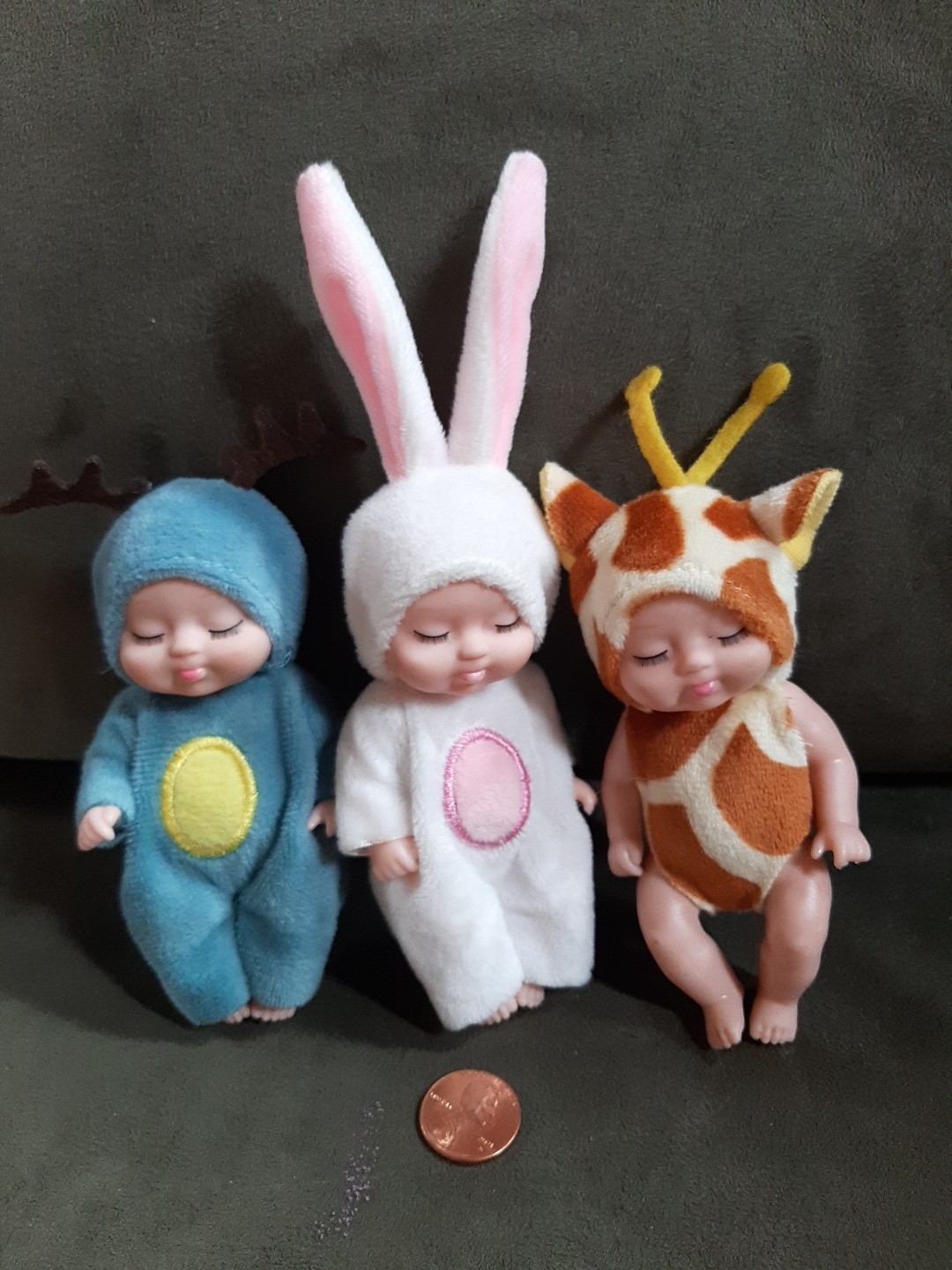 In Animal Costumes Deer Bunny Giraffe Bin