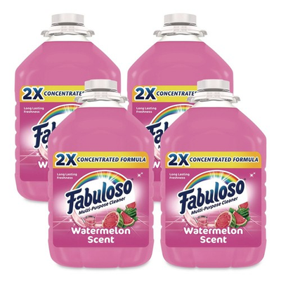 #ad Fabuloso 61051023CT 128 oz Multi Use Cleaner Watermelon Scent 4 Carton New $49.40