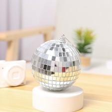 5-15CM Mirror Disco Ball Silver Hanging Glitter Ball For DJ Dance Party Parties