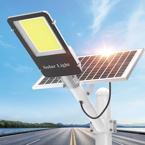 Solar Street Lights Outdoor Waterproof - 6000W Solar Lights Outdoor Dusk to D...