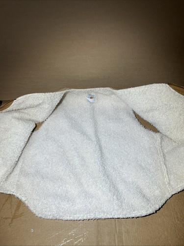 Vintage Carhartt Duck Sherpa Lined Zip Vest Made In USA Size Is A Guess XL? Read - Picture 16 of 24