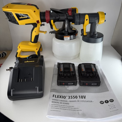 #ad #ad Wagner Flexio 3550 18v Cordless HVLP Paint amp; Sprayer $149.97