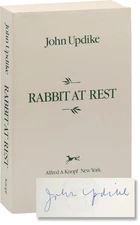 John Updike RABBIT AT REST Uncorrected Proof signed by the author 1st ed #155612