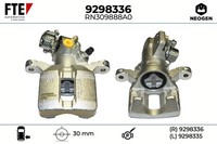 FTE Bremssattel Hinterachse Rechts FüR Honda Jazz III GE 1.2 1.3I GK 1.3 Gk_