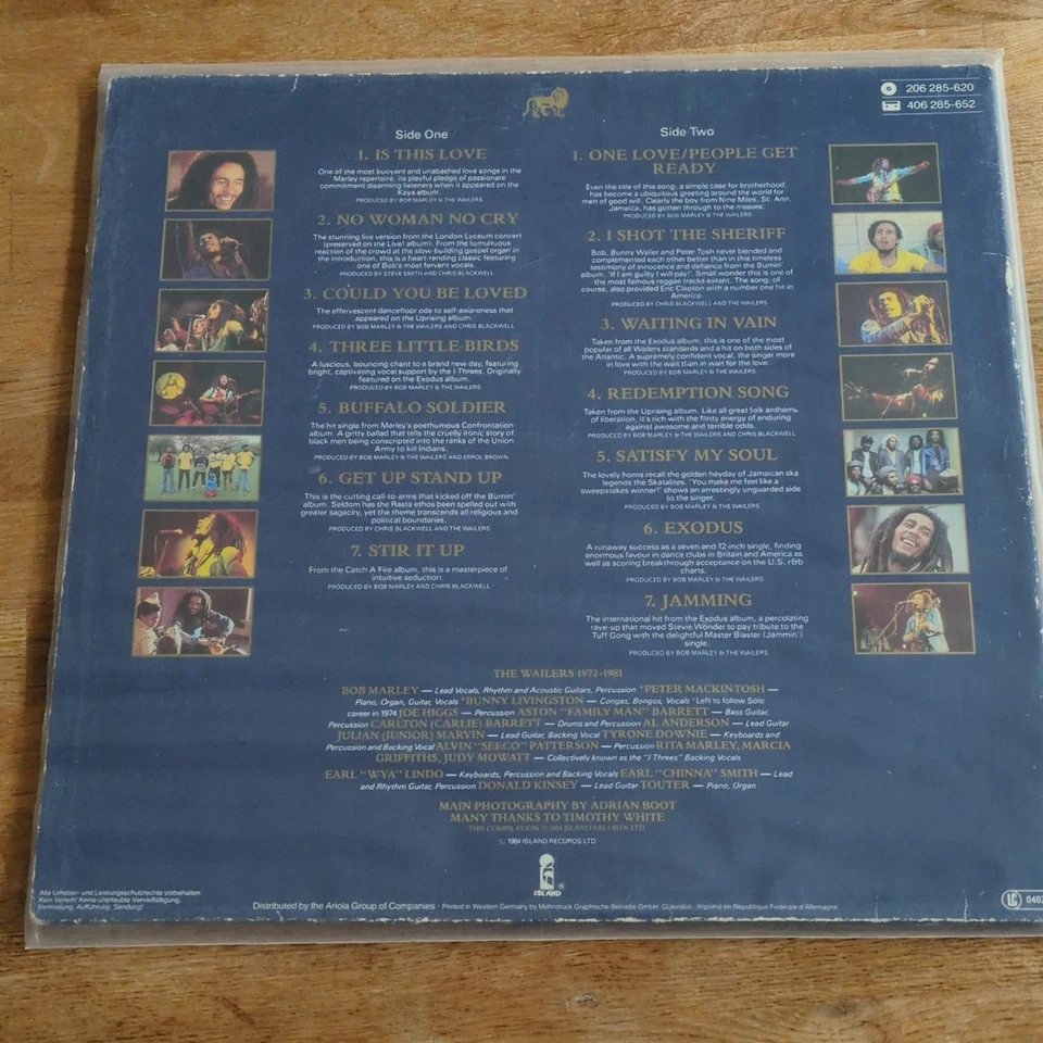 Bob Marley & The Wailers Legend · Lp · 1984, photo 2 of 5