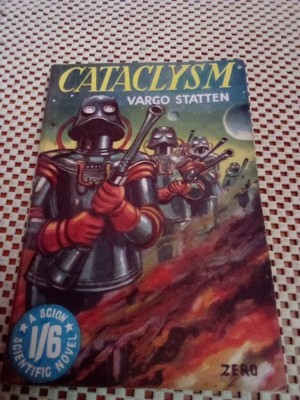 Cataclysm By Vargo Statten 1951 UK Sci-fi Pulp Fiction Small PB Good Condition