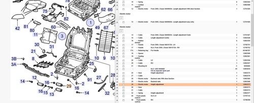 SAAB 9-3 Cabrio YS3F Sitzsteuerungsmotor vorne links 9454736 2.0 Benzin 29054346 - Picture 4 of 4