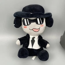 Forsaken Chance Plush Toy Game Figure Doll Sitting Men Plushie In Suits Kid Gift