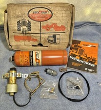 Vintage Nos Turner Semi Truck Tractor Fork Lift Ether Diesel Engine Quick Start