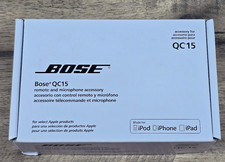 Bose QuietComfort QC 15 Headphones Inline Remote Microphone Cable Cord NEW