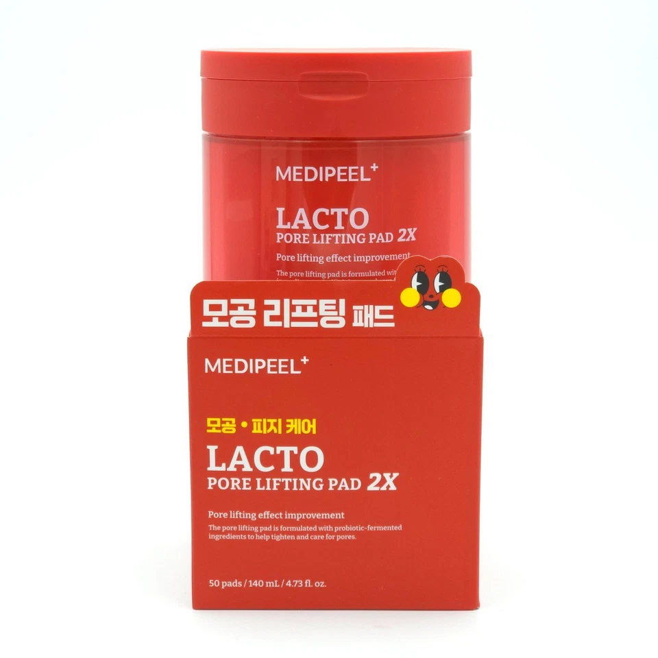 MEDI PEEL Lacto Pore Lifting Pad 2X 50 pads 140ml Moisture Sebum K-Beauty - Image 2 of 4