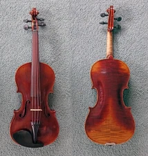 RESTORED ANTIQUE COPY OF JACOBUS STAINER 4/4 TRADE VIOLIN MADE IN GERMANY C-1900